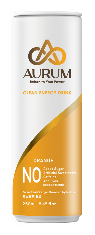 AURUM Clean Energy Drink Orange